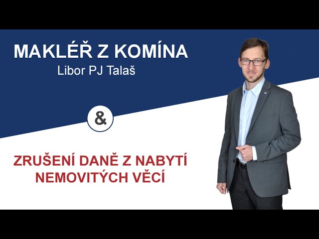 Jak je to s daní z nabytí nemovitých věcí